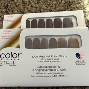 Color Street Nail Polish Strips- Upper East Side and Life of the Party